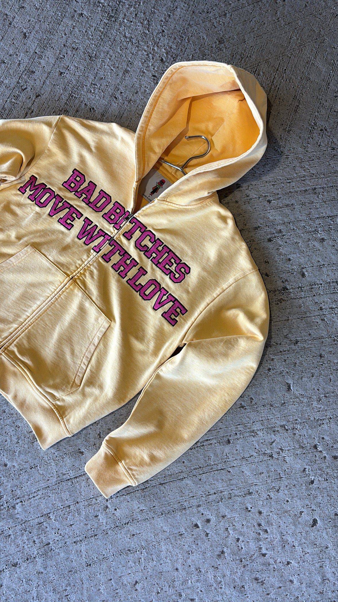 WITH LOVE Zip-Up Hoodie