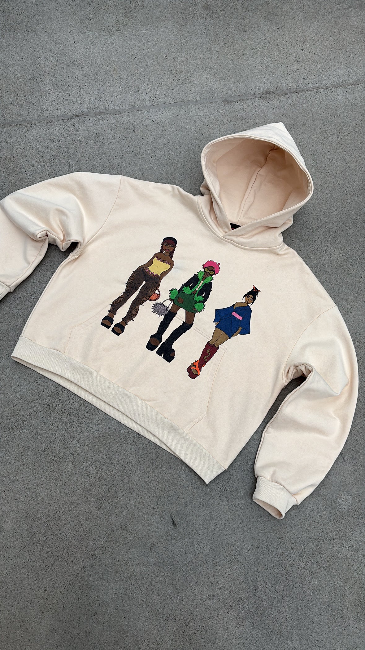 BONE PULLOVER HOODIE