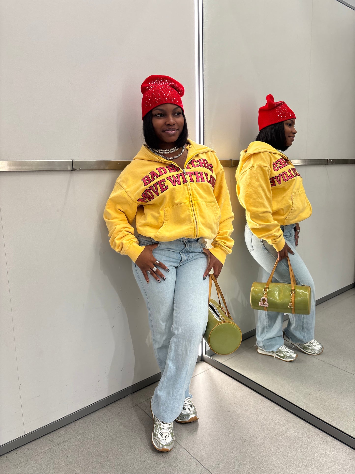 WITH LOVE Zip-Up Hoodie