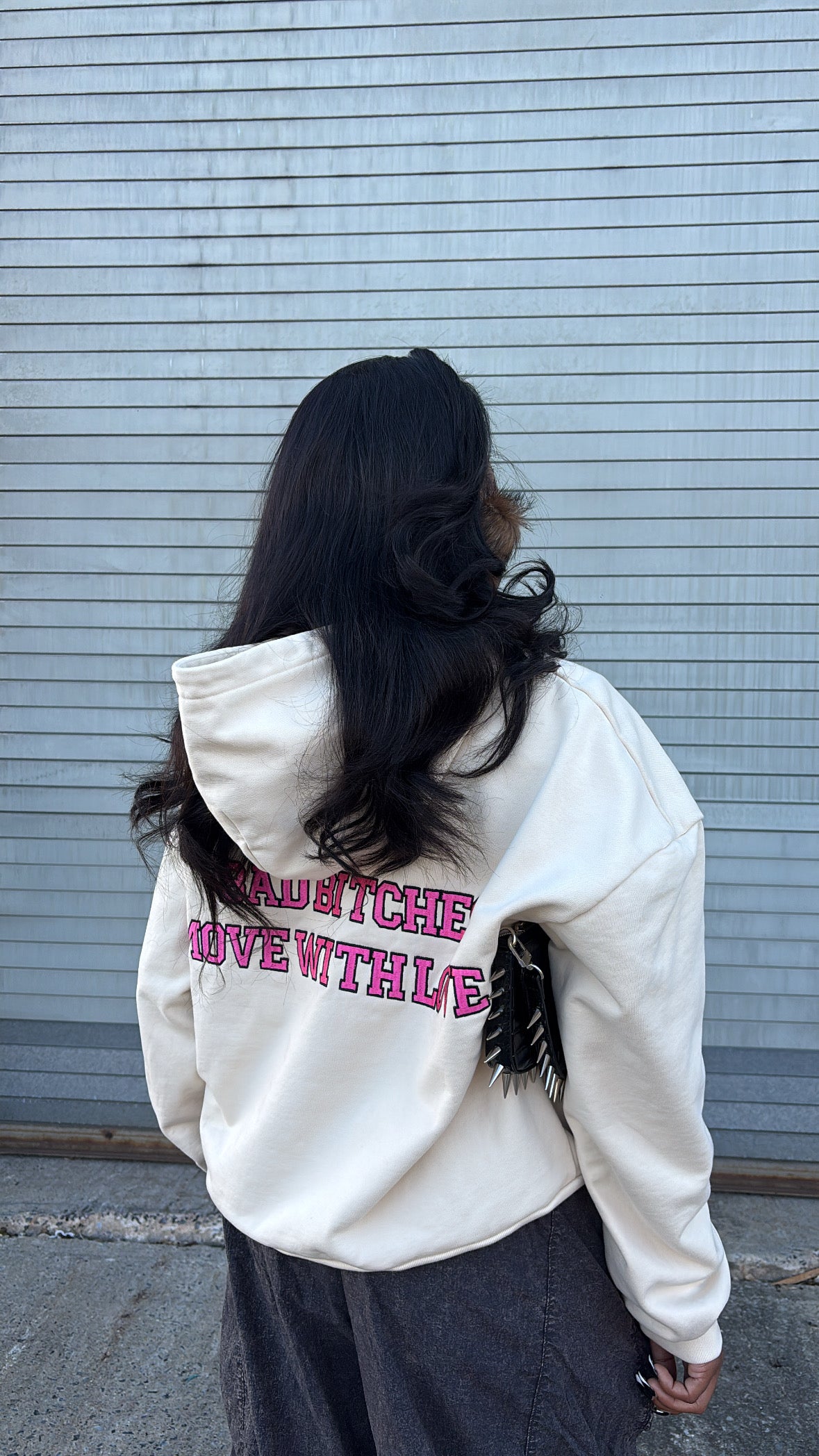 BONE PULLOVER HOODIE DISCOUNTED PREORDER