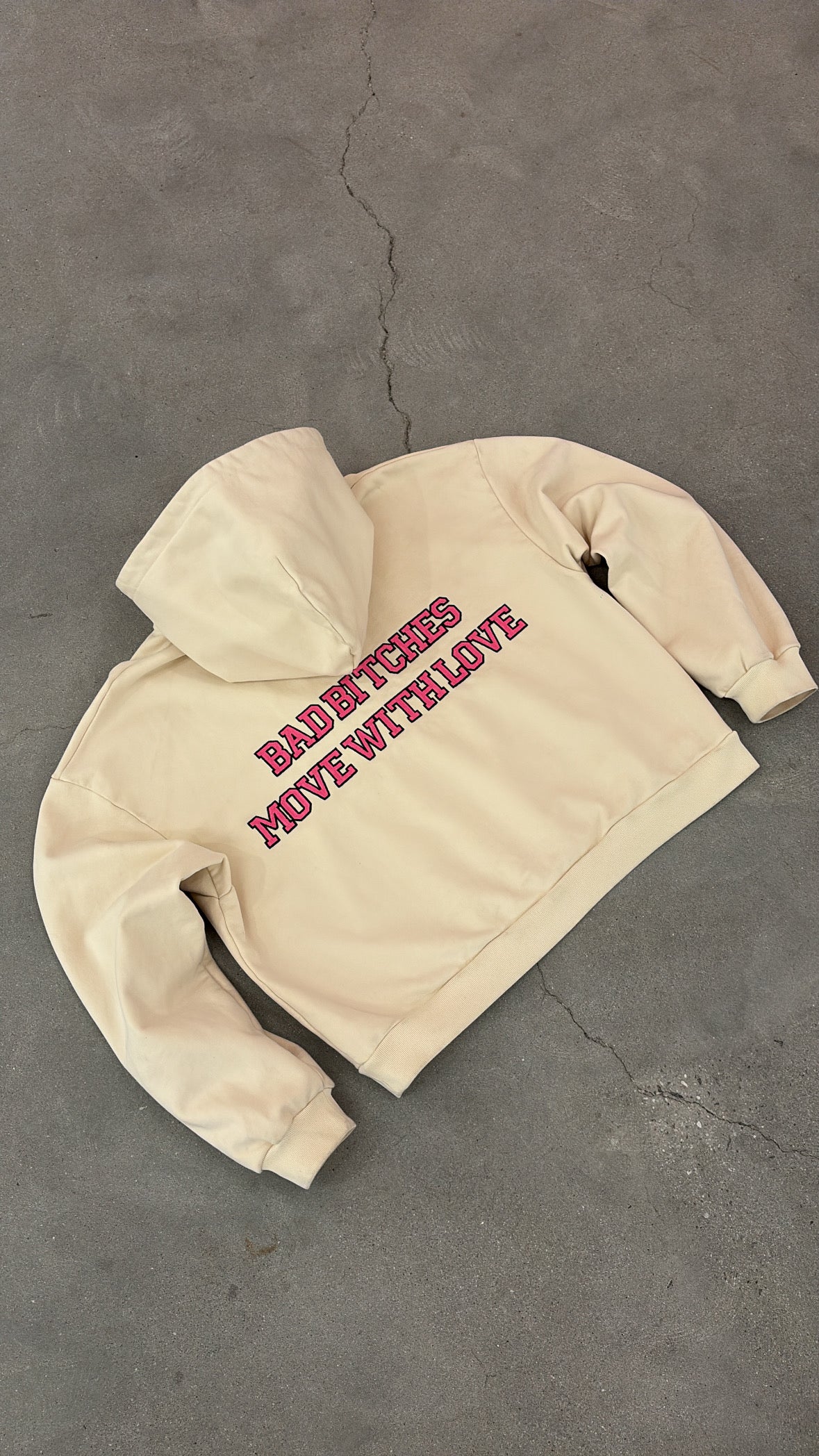 BONE PULLOVER HOODIE DISCOUNTED PREORDER