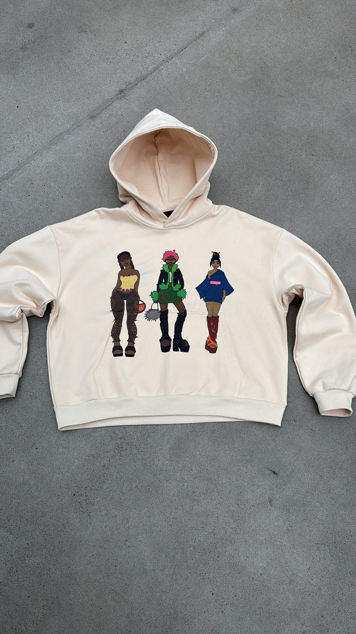 BONE PULLOVER HOODIE