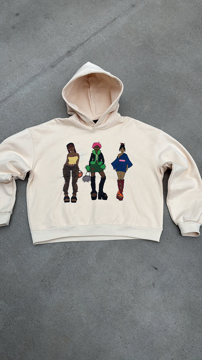 BONE PULLOVER HOODIE