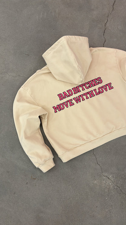 BONE PULLOVER HOODIE DISCOUNTED PREORDER