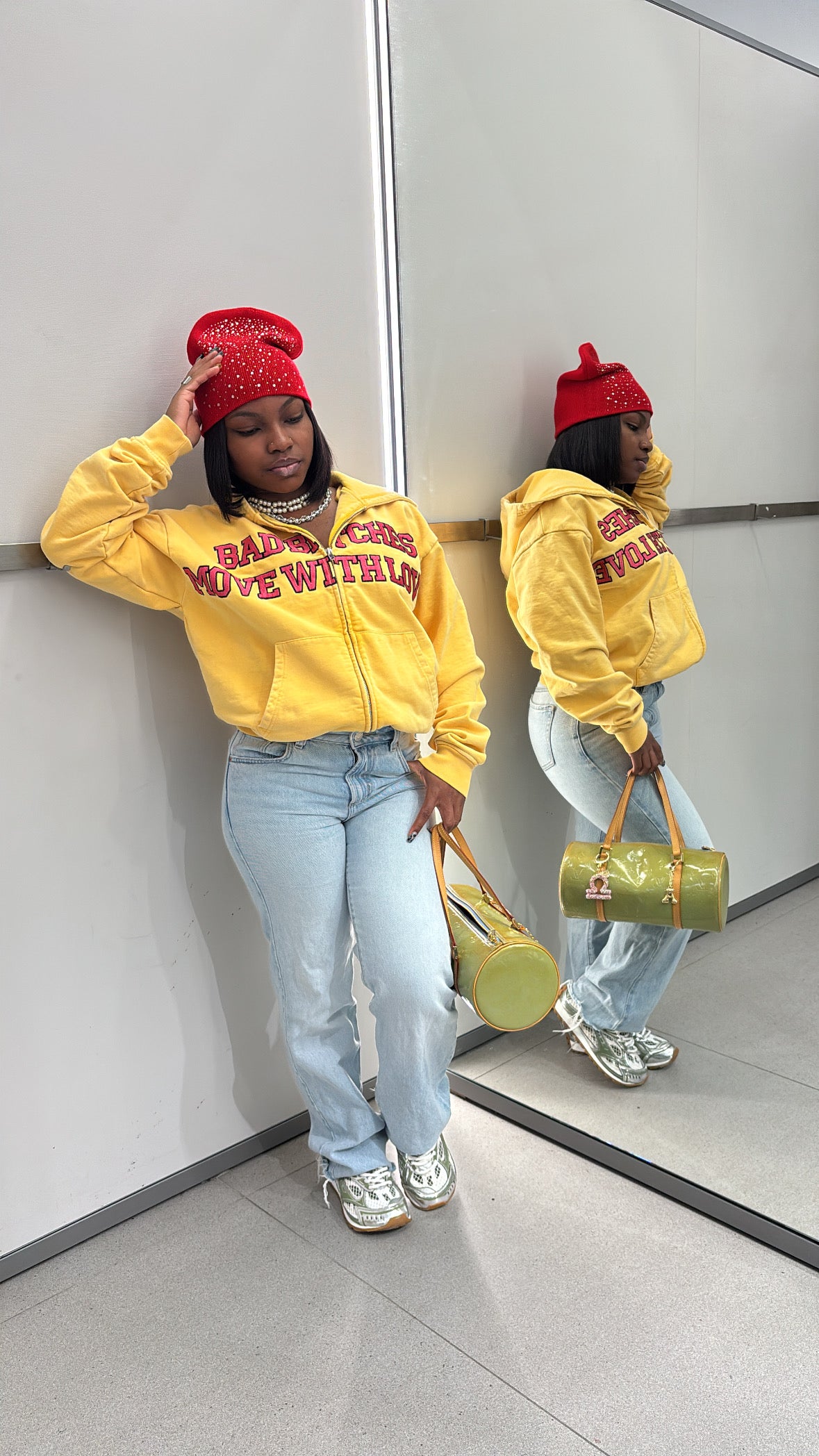 WITH LOVE Zip-Up Hoodie