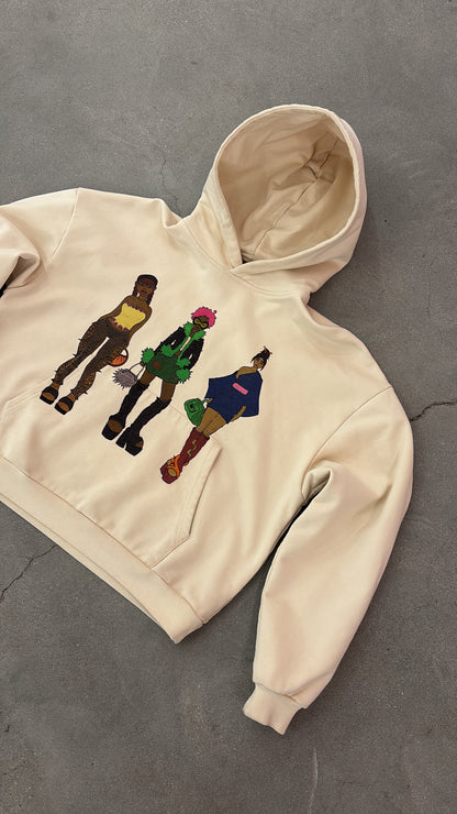 BONE PULLOVER HOODIE DISCOUNTED PREORDER